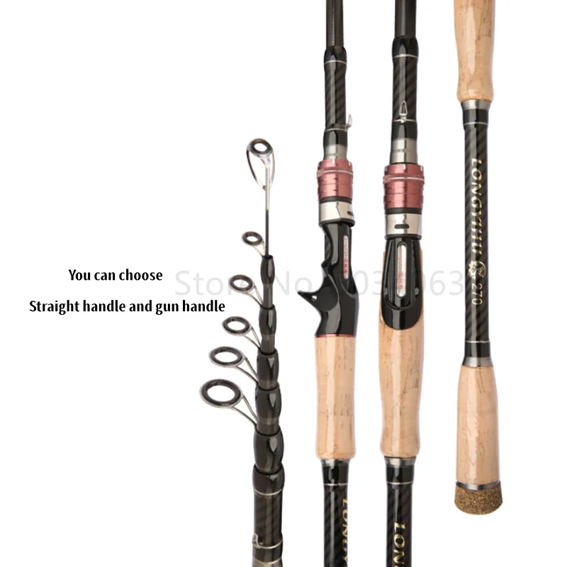 Телескопическая маленькая портативная удочка для путешествий забрасывания