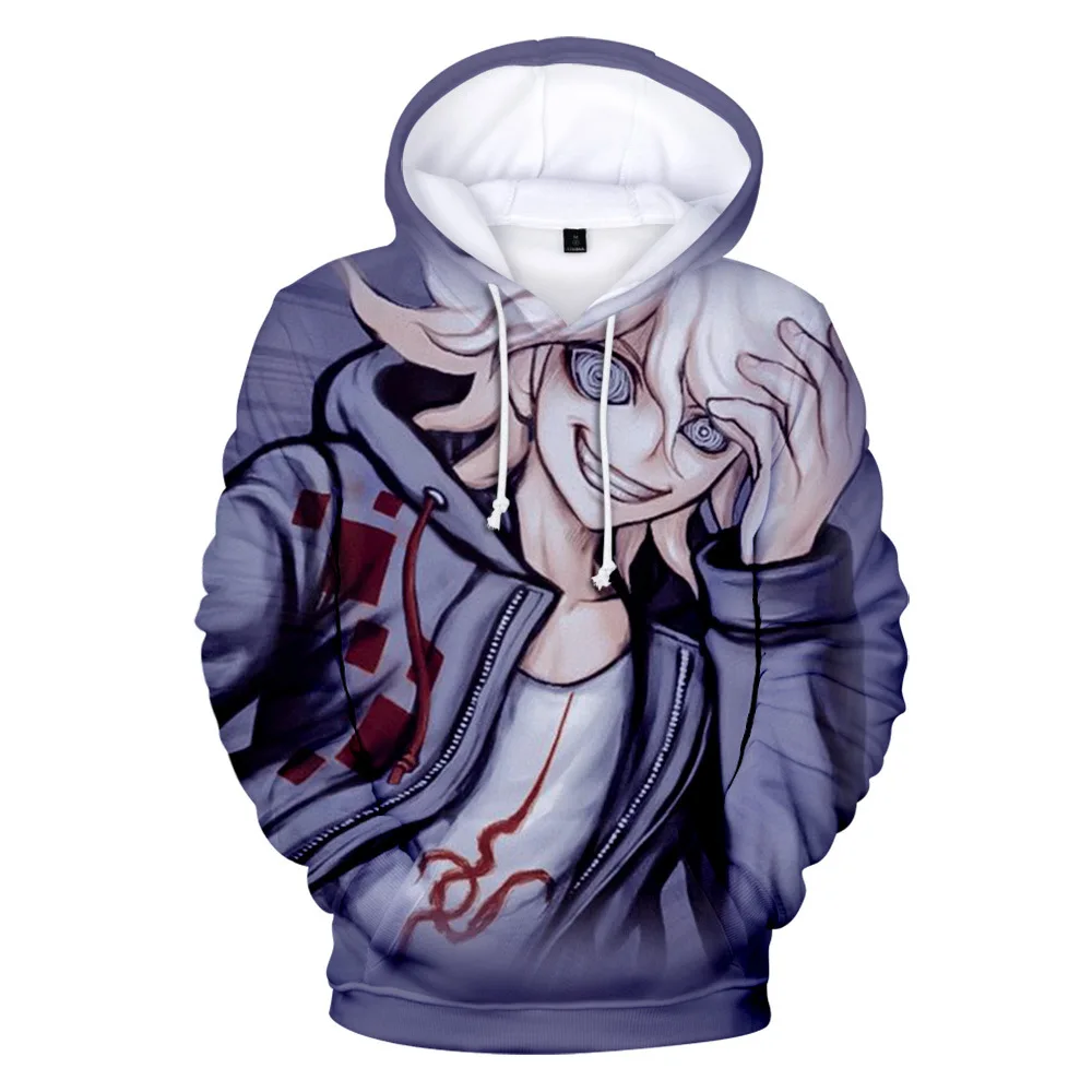 

Nagito Komaeda 3D Hoodie Mens Sweatshirt Women Funny fashion Print Casual Boys/girls Streetwear Clothes hip hoodies