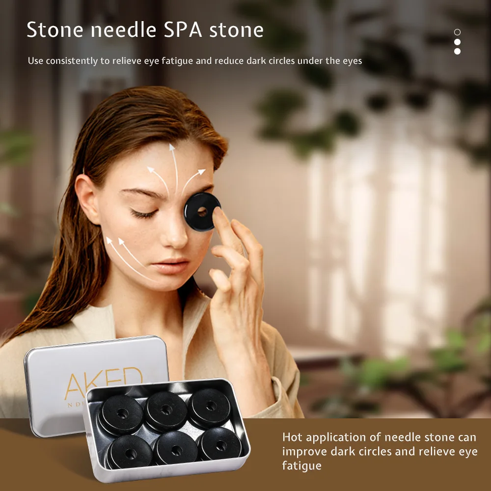 

Bian Stone Neck Face Beauty SPA Massage Skin Care Fades Facial Ice And Hot Compress Massage Soothes Eyes