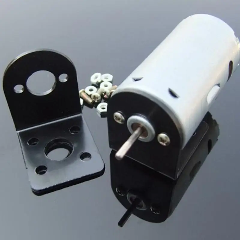 1PC high speed 12V~24V DC Motor Holder Stand Bracket Mount for Hand Mini Drill PCB Drilling fit 365 385 380 390 33*31*26mm | Обустройство