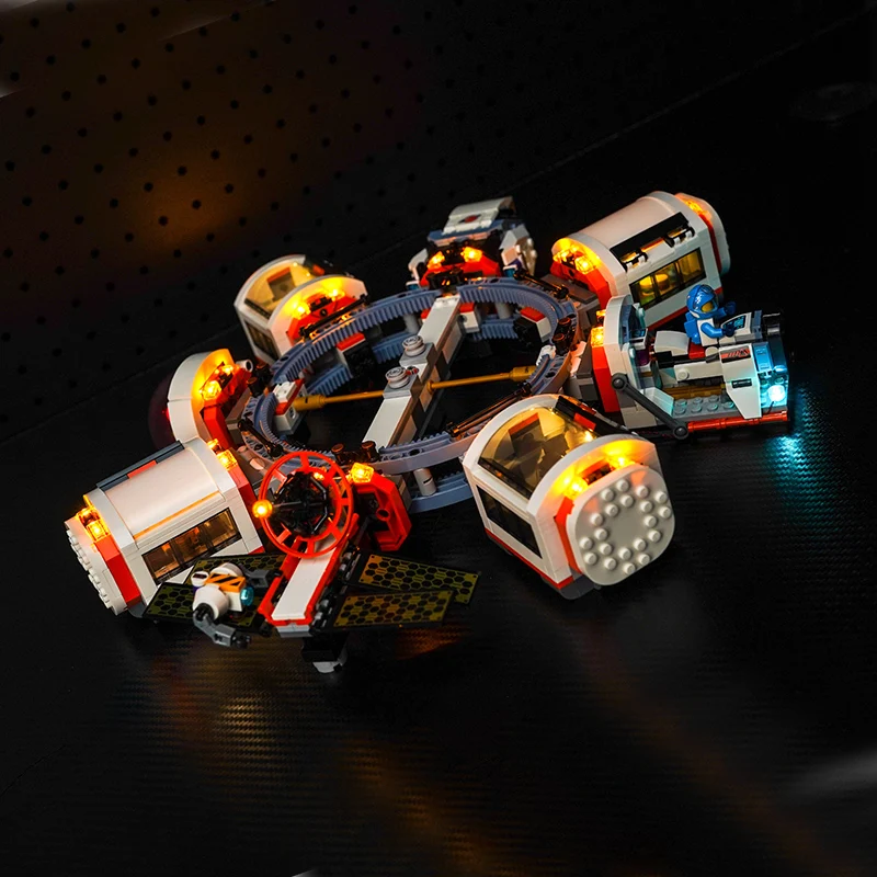 Строительные блоки для модульных космических станций (только осветительные