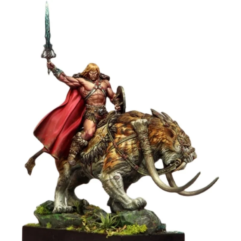 

Разборная и Неокрашенная игрушка He-Man модельная фигурка из смолы Kit 1/24