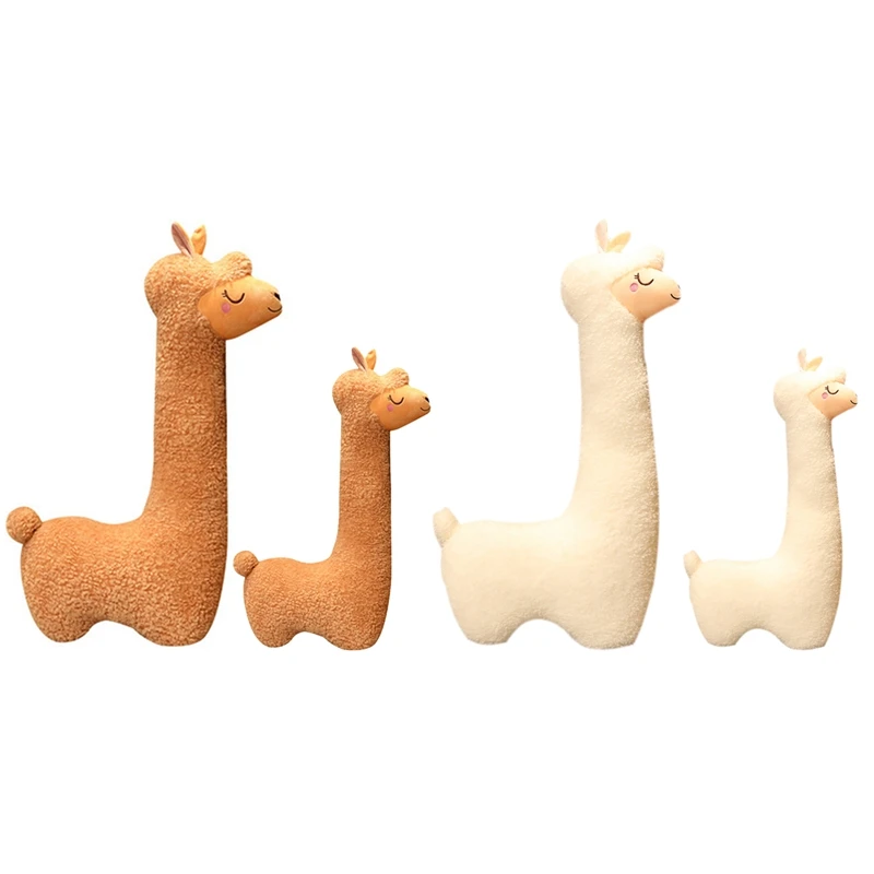 

Kawaii Alpaca Plush Toy Soft Stuffed Cute Alpacasso Sheep Llama Animal Dolls For Kids Girls Gifts