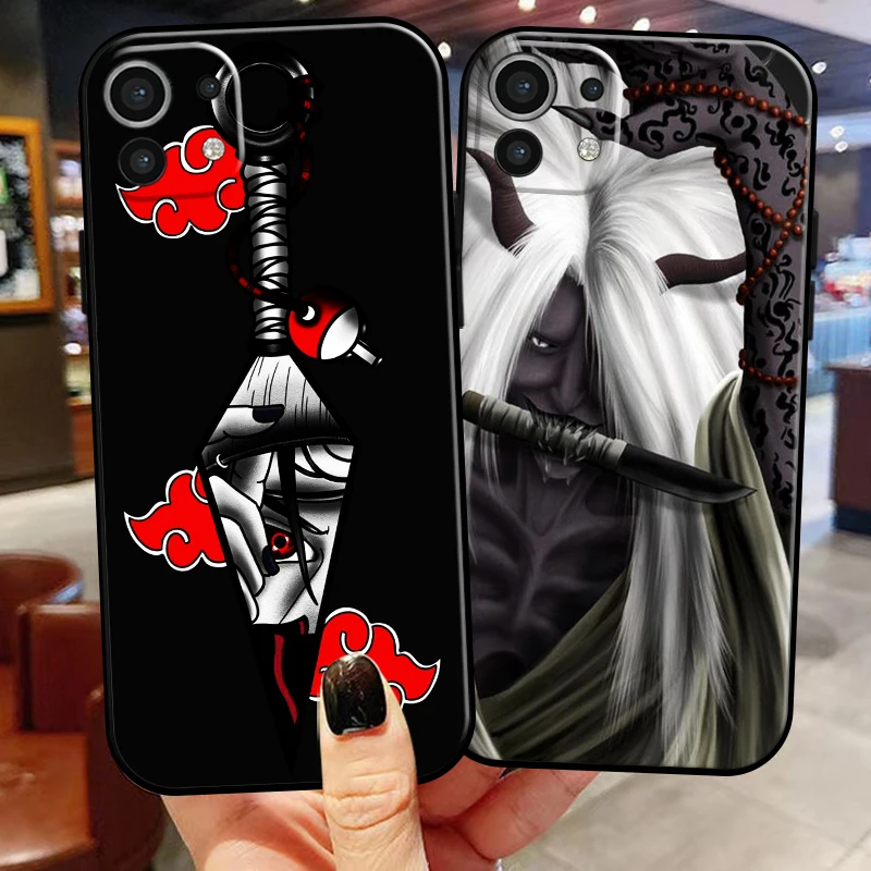 

Akatsuki Logo NARUTO For Xiaomi Mi 11 Mi 11 Lite 5G Phone Case Black Soft Carcasa Coque Funda