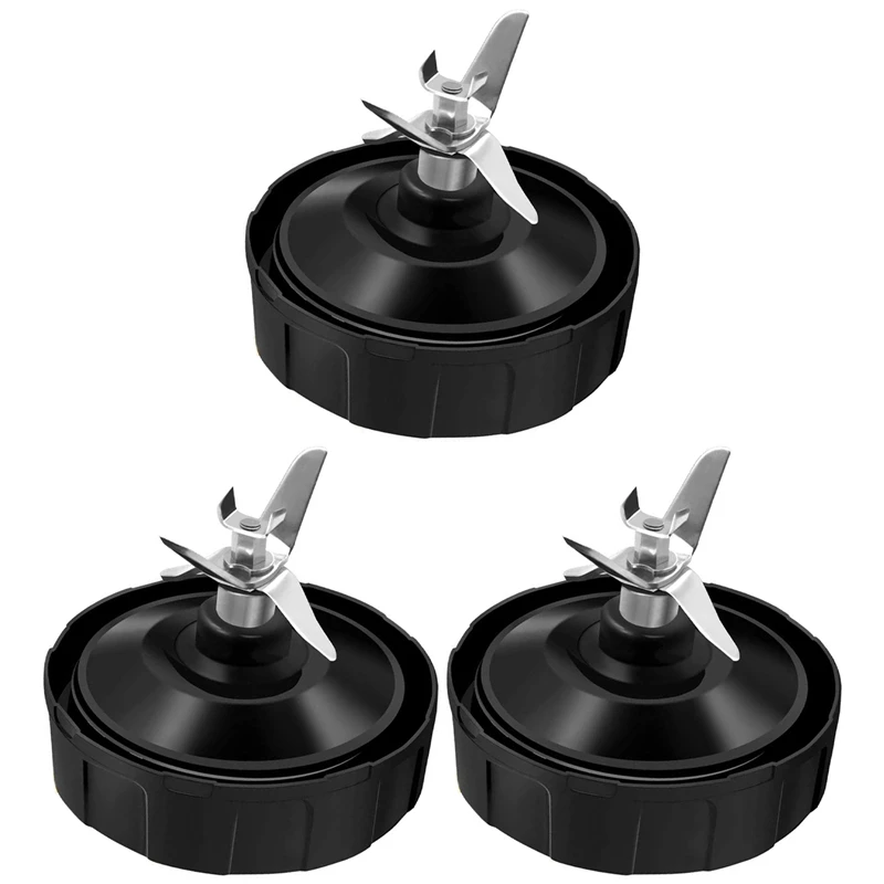 

3X 7 Fins Ninja Blender Blade Replacement Parts, For Nutri Ninja Blender Extractor Blade Auto Iq Bl682-30 Bl642-30