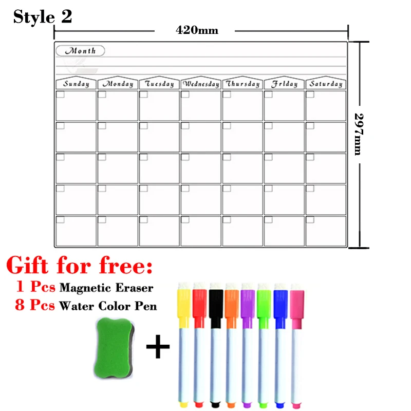 

Магнитный маркерный лист TeShen JHB01-8