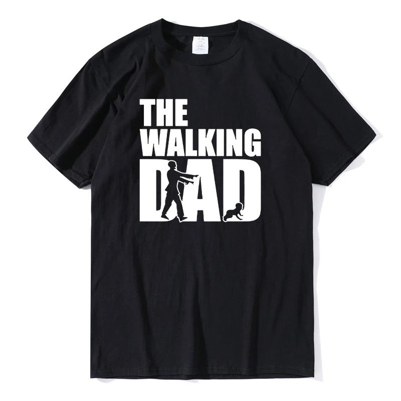 

The Walking Dad t shirt men clothing Camisetas Summer tops walking dad Men's T-shirt oversized street wear Father's Day Gift 5xl