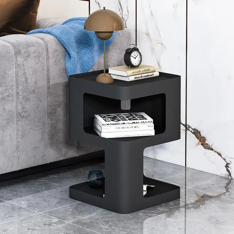 Минималистичные узкие тумбочки белая вспомогательная современная роскошная