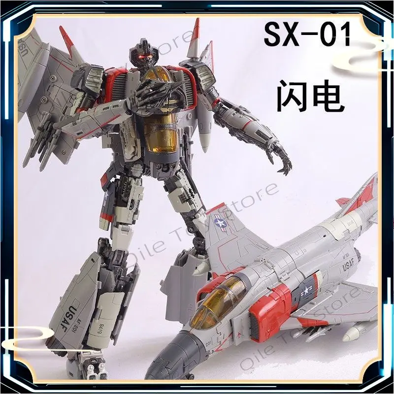 Фото В наличии трансформированные игрушки SX01 Lightning Outline DXL Ratio Thunder, коллекция фигурок, подарок №1