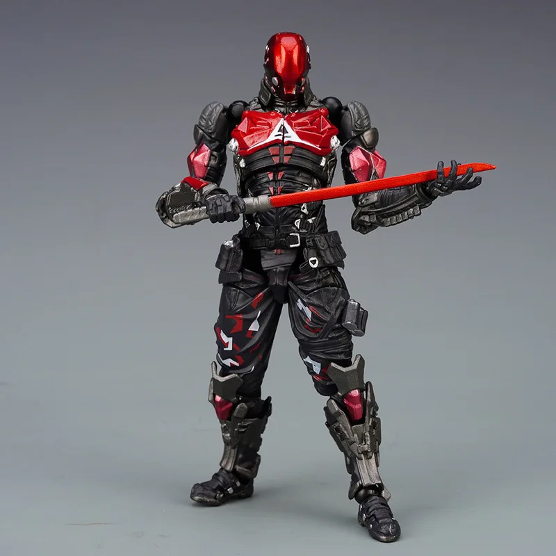 Amazing Yamaguchi Doll Batman Arkham Knight Pvc Bat Collection Movable Dc Batman Figurine Model Toys Gifts