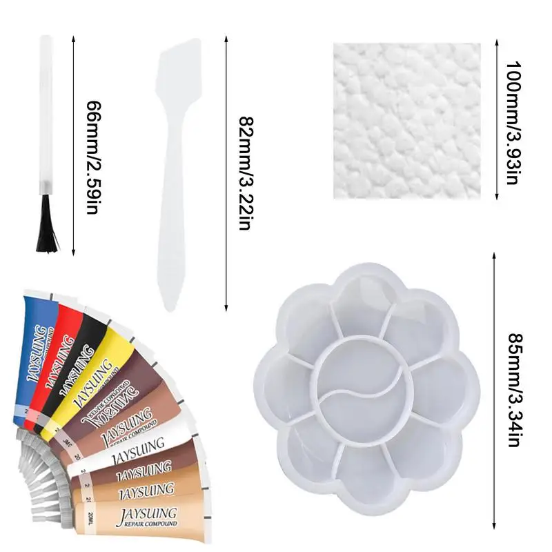 Ремкомплект из искусственной кожи 10 цветов быстродействующий и ремонтный