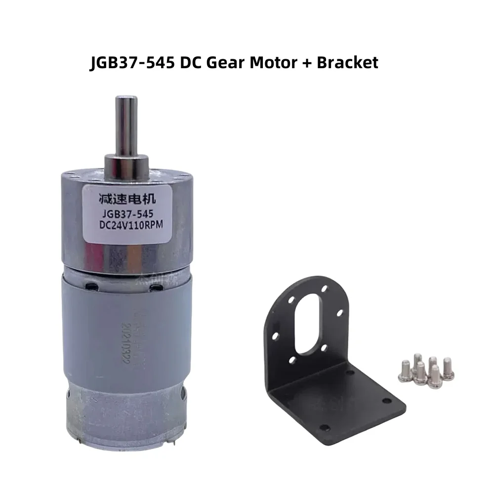 Редукторный двигатель постоянного тока 12 В 24 в 37 мм большой крутящий момент