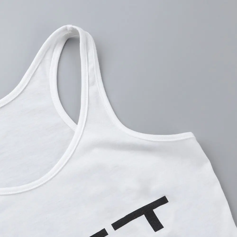 Модный облегающий комбинезон с буквенным принтом шорты U-образным вырезом