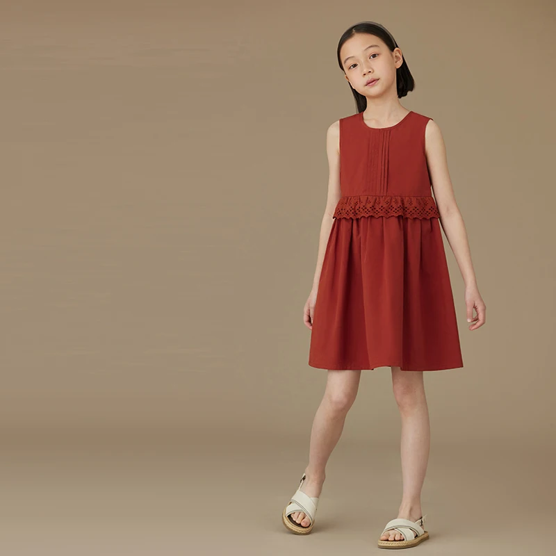 24. Детская одежда Lucky Color. Сарафан для девочек. Летнее дышащее платье с