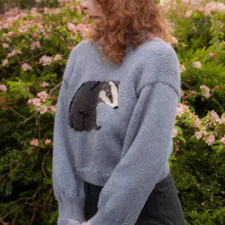 Свитер с опоссумом 