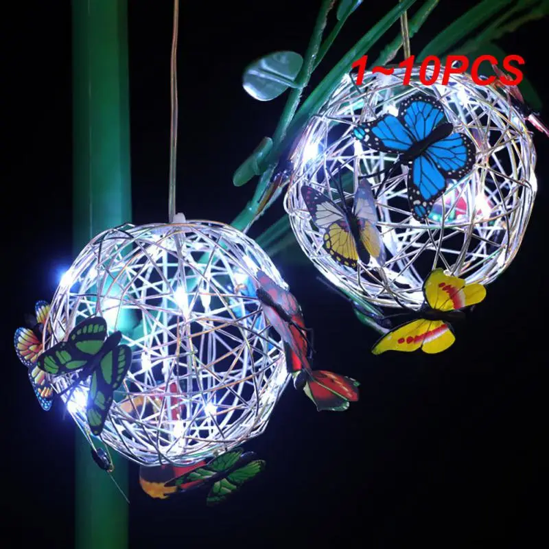 

1 ~ 10 шт., водонепроницаемый круглый светильник с бабочкой