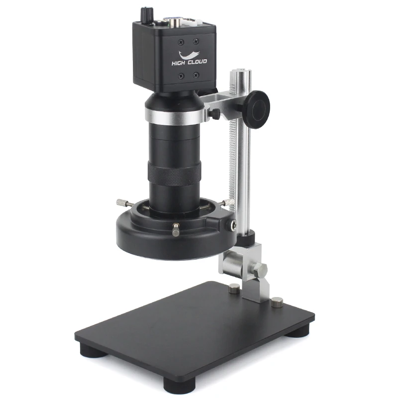 

Цифровой промышленный видеомикроскоп 1080P VGA, монокулярная камера с увеличением 130X, объектив с-образным креплением для телефона, инструменты для пайки печатных плат и ремонта