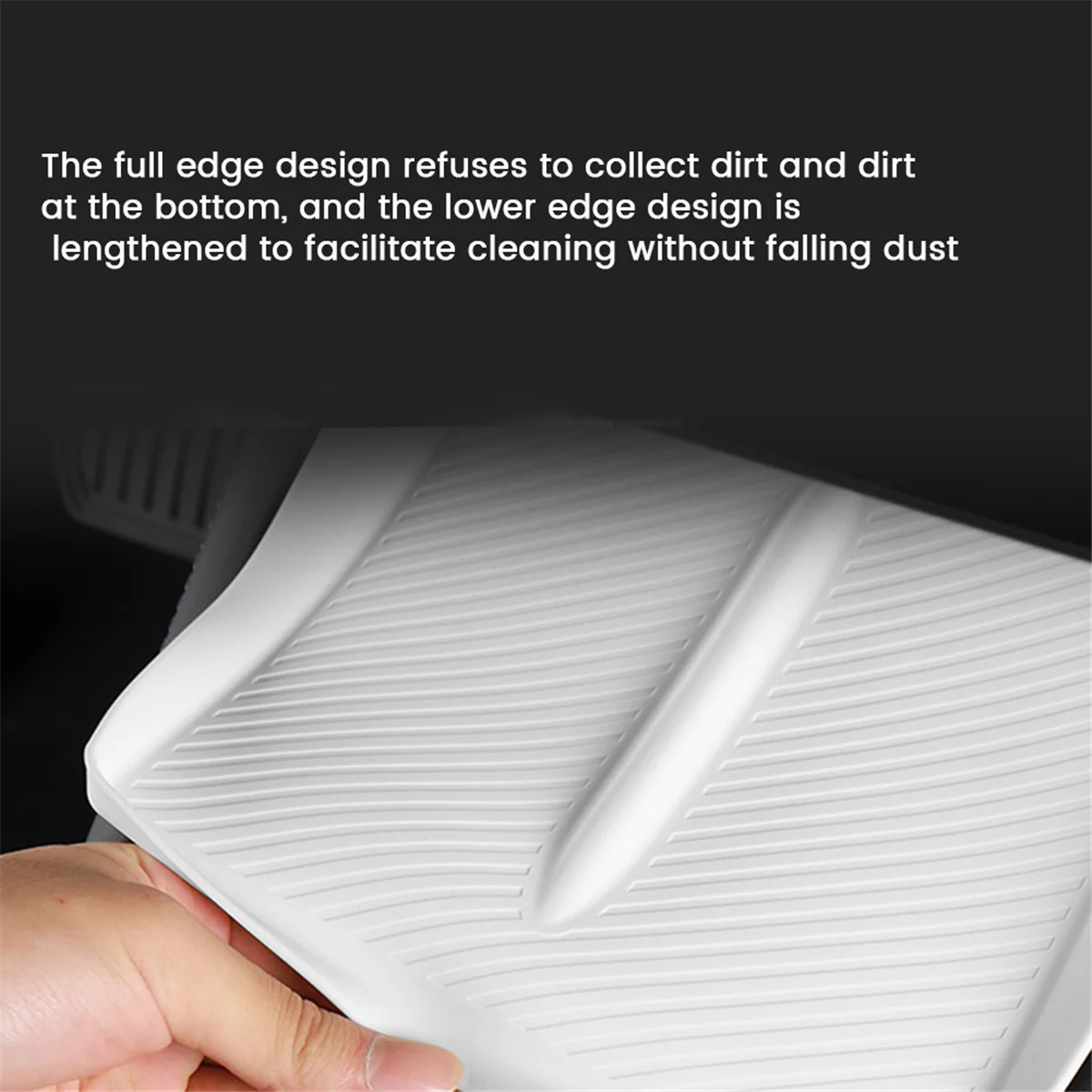 Для Tesla Model 3+ New Model3 Центральная консоль Беспроводная зарядка Силиконовый