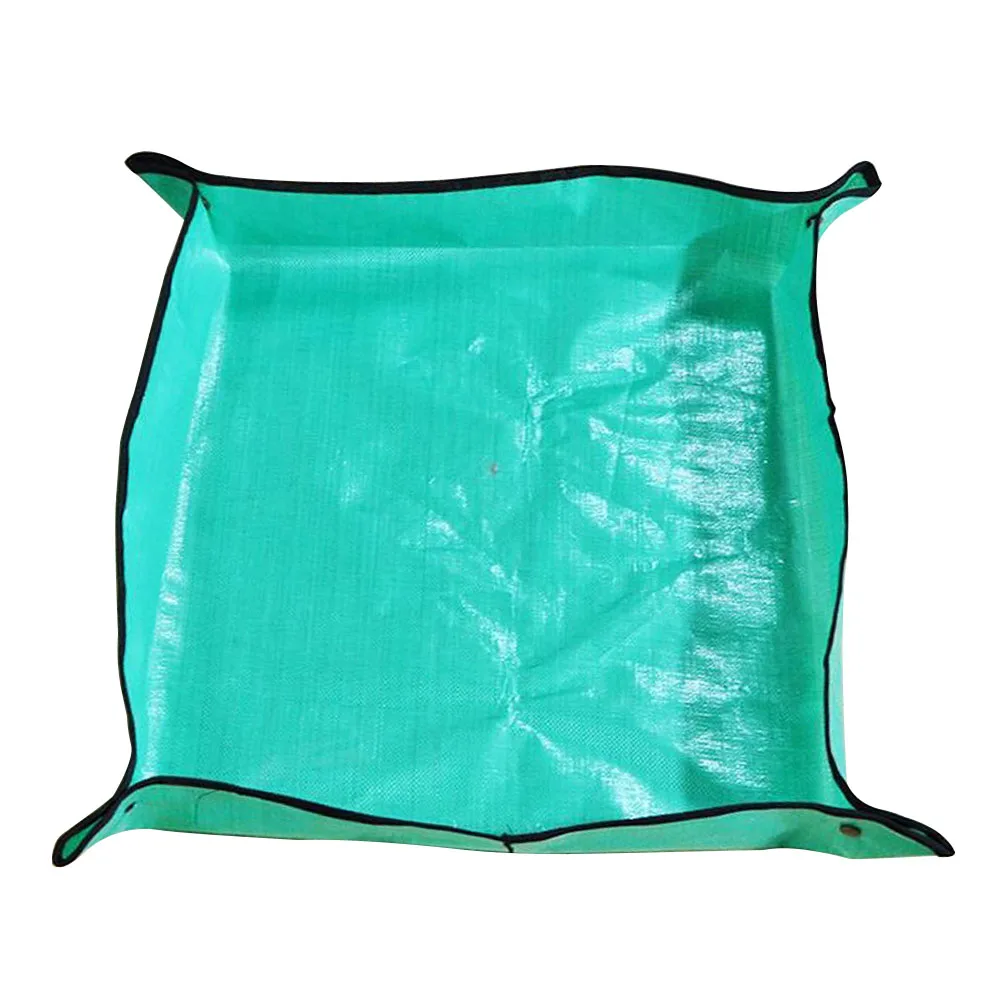 

Cushion Reusable Foldable Lock Mix Soil Land Mat Gardening Pad Plant Change Anti Dirty Waterproof Transplanting Pot Flower Basin