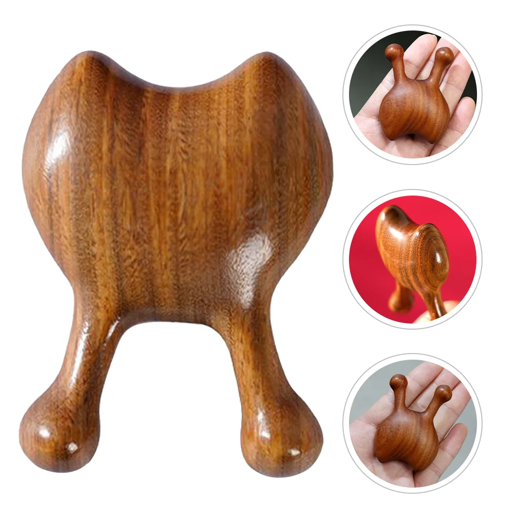 

Wood Nose Massage Tools Acupoint Massager Eye Meridian Scraper Wooden Face Facial Massagers Women Student
