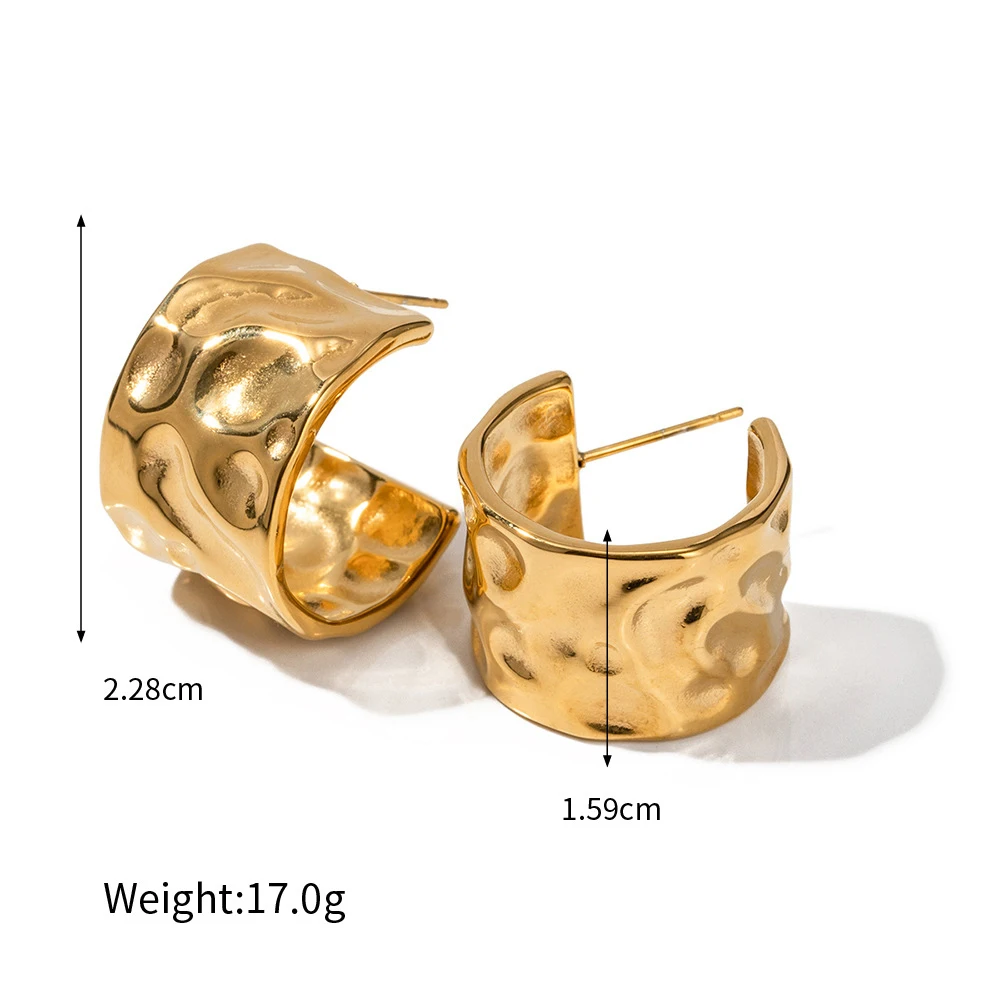 Yori высококачественные серьги-обнимашки из нержавеющей стали с металлической