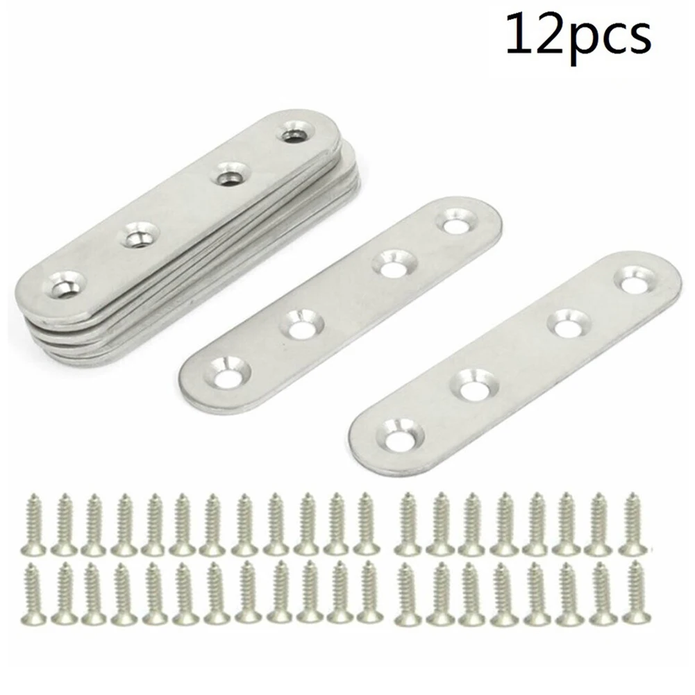 and Straight, Reparação Fixação Joining, Protetores de móveis, 12Pcs