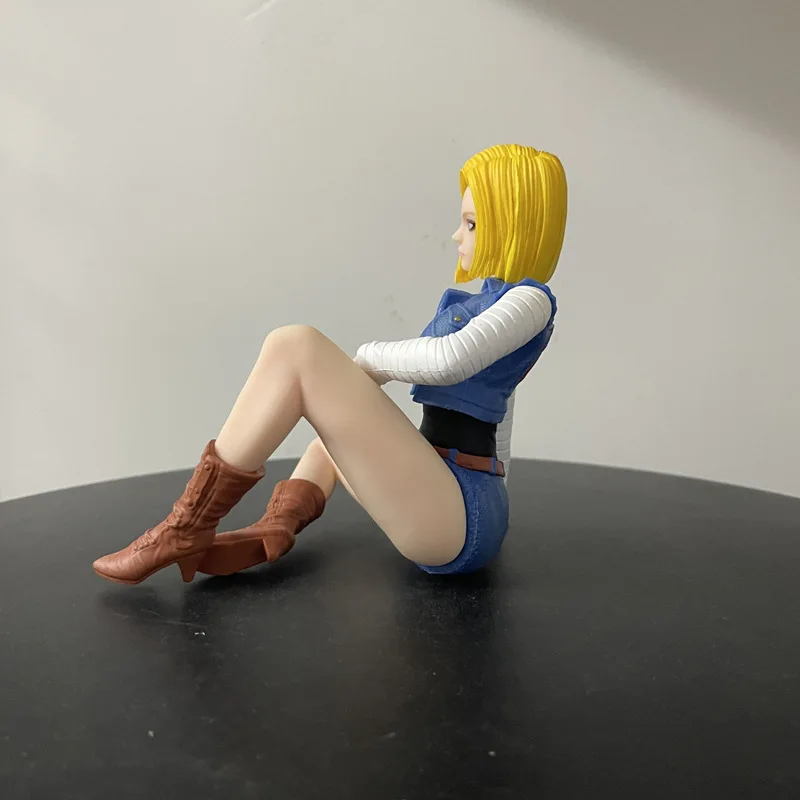 Android 18 лазурь Драконий жемчуг Gk Женская экшн-фигурка настольная Коллекционная