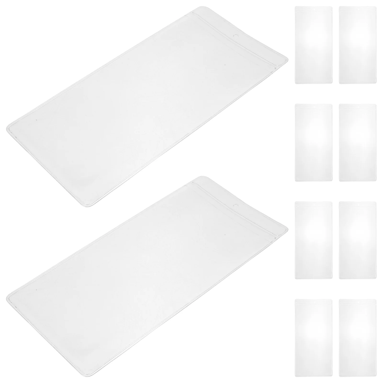 

30 Pcs Label Bag The Photograph Book Markers Holder Pvc Handmade Bookmark Display
