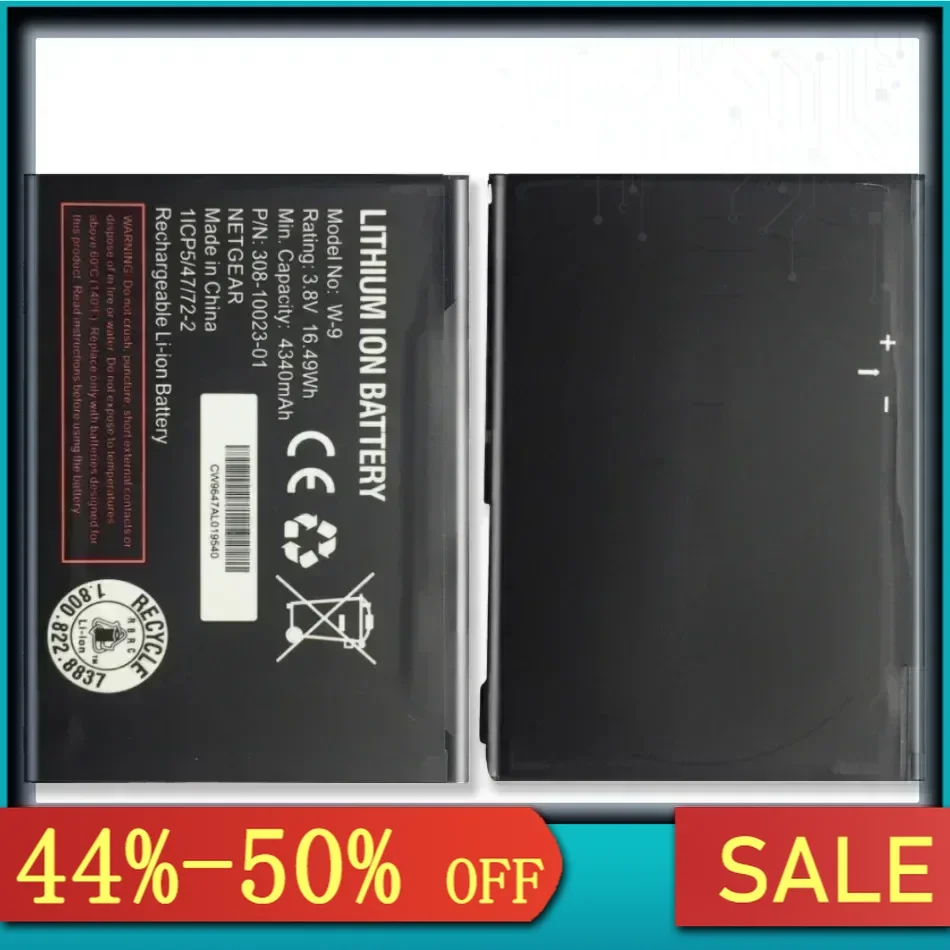 Литиевая аккумуляторная батарея W9 для беспроводного маршрутизатора Netgear Sierra Aircard