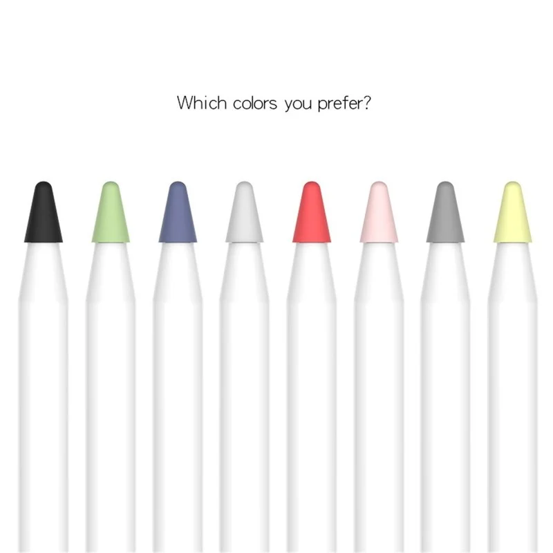 10 шт. силиконовый сменный наконечник для Apple Pencil 1 2 сенсорный стилус чехол перо