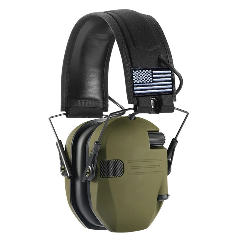 

1 Set Outdoor Sports Electronic Shooting Earmuff Hunting Headphones Tactical Hearing Protector Headset Noise Canceling Headset