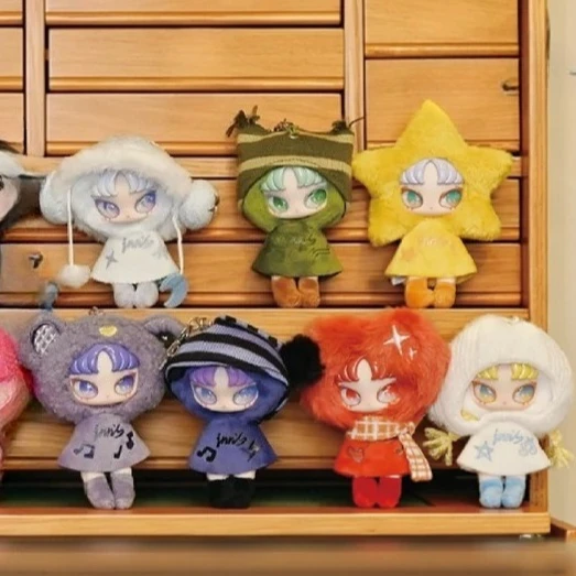 Фото Серия INN'S Twelve Tiny Wish Keepers: Мини-плюшевые фигурки в слепых коробках, милые аниме-персонажи, загадочные коробки-сюрпризы, куклы-подвески, подарки для девочек №5
