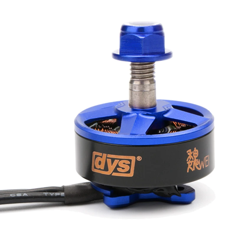 

DYS Samguk Series Wei 2207 1750KV 2300KV 2600KV 3-6S Brushless Motor for RC Models RC FPV Racing Freestyle Long Range Drones