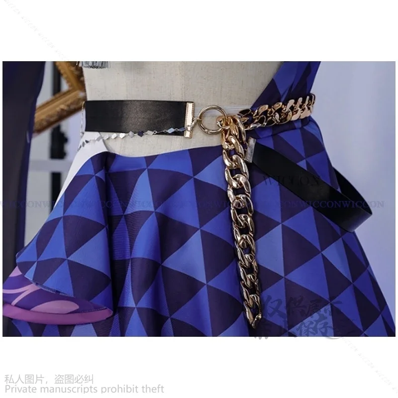 Игра Honkai звезда рельс нефрит косплей костюм парик платье униформа шляпа перчатки