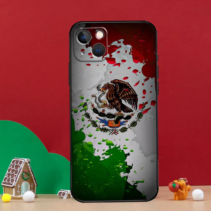 Чехол с флагом Мексики для iPhone 13 Pro Max 11 12 XS XR X 8 7 Plus SE 2020 Mini |
