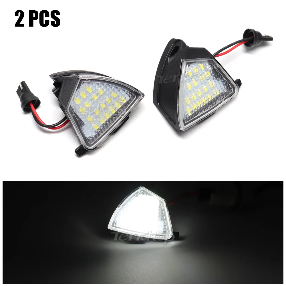 

Светодиодная подсветка Canbus для бокового зеркала, 2 шт., для Golf 5 GTI V MK5 Jetta Passat B6 CC Eos VW R32 Rabbit 2006-09 Sharan MK2 7N 2010-16