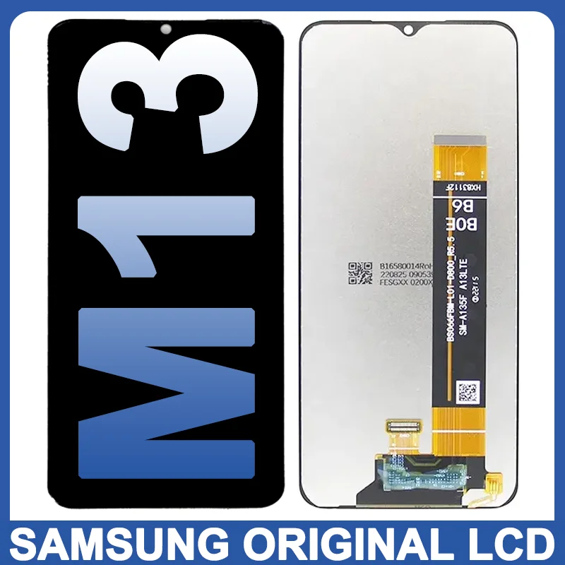 ЖК-дисплей 6,6 'для Samsung Galaxy M13 M135F M135F/DSN, сменный сенсорный экран с дигитайзером в сборе, оригинал