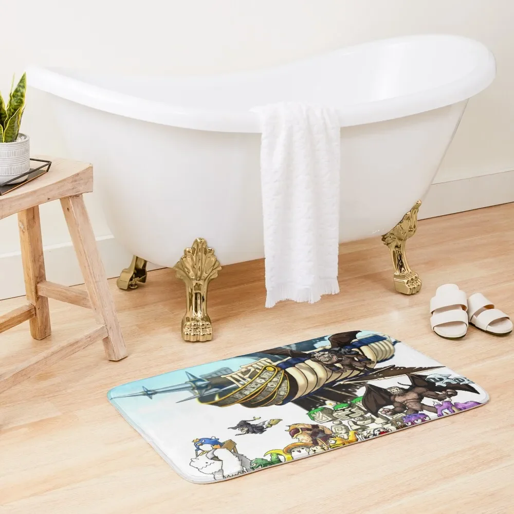 MapleStory - Station to Orbis коврик для ванной Придверный входной двери аксессуары комнаты
