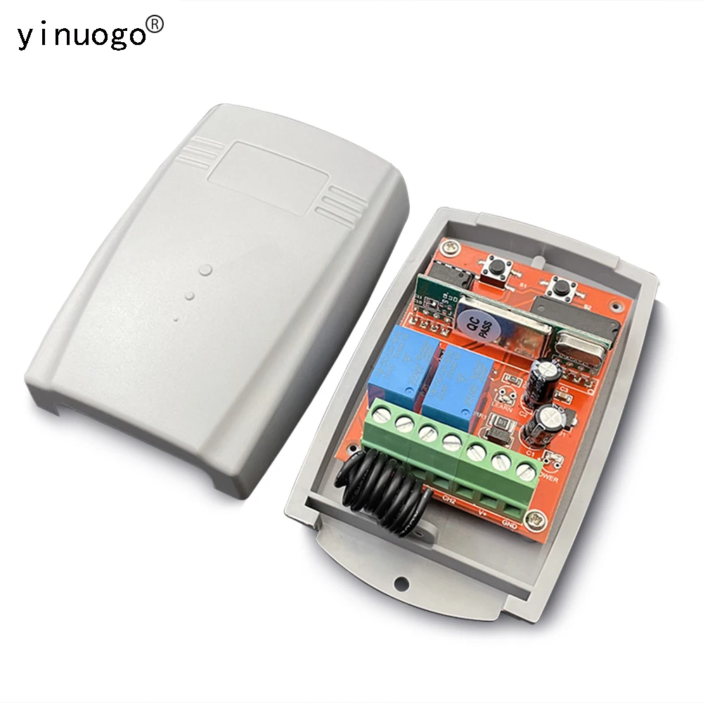 

Универсальный гаражный приемник 433,92 МГц, совместимый с VDS TAU TELCOMA SEAV ROPER NOVOFERM PUJOL SEA 433,92 МГц, дистанционное управление воротами