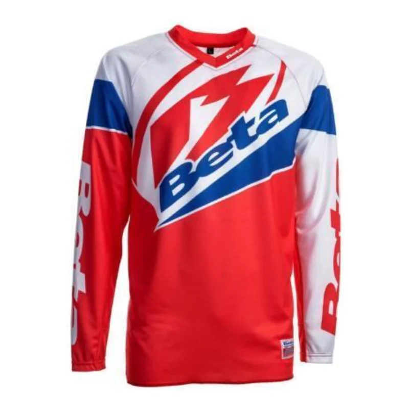 

Motocross Jersey Men's BETA RACING Cycling Shirt Enduro Downhill Mountain Motorcycles Spxcel MTB Bike DH Maillot Ciclismo Hombre