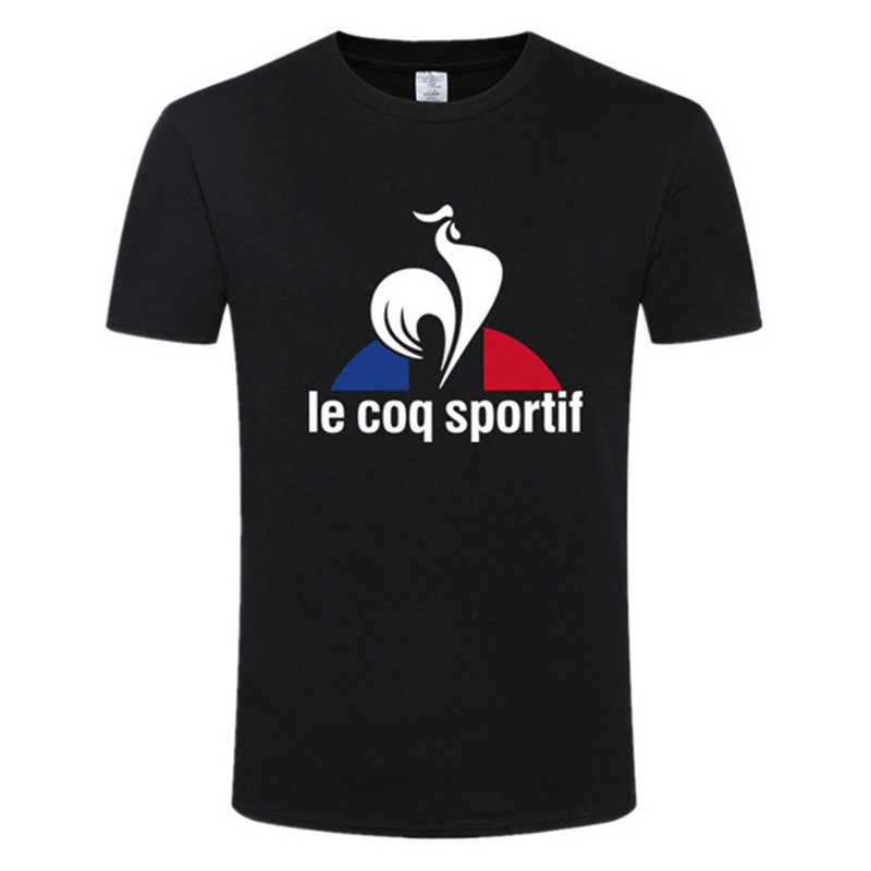 

2022 NewLe Coq Sportif T-shirt Men and Women Oversized Tee Fashion Quick-drying Cycling Clothing French Big Cock Shirt