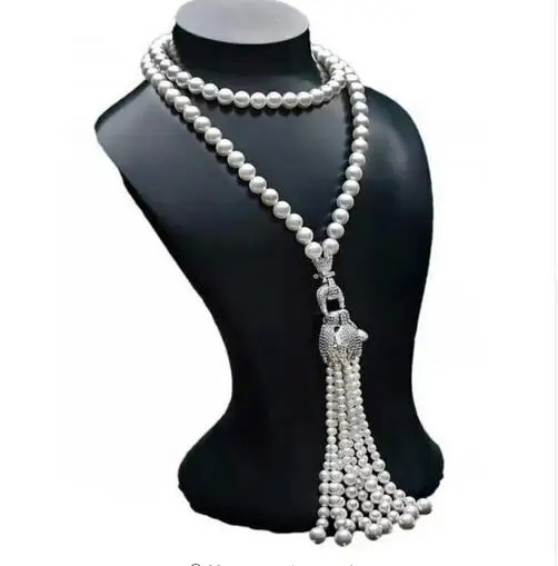 

HOT SELL 7-8 mm Freshwater Leopard Head NATURAL PEARL NECKLACE