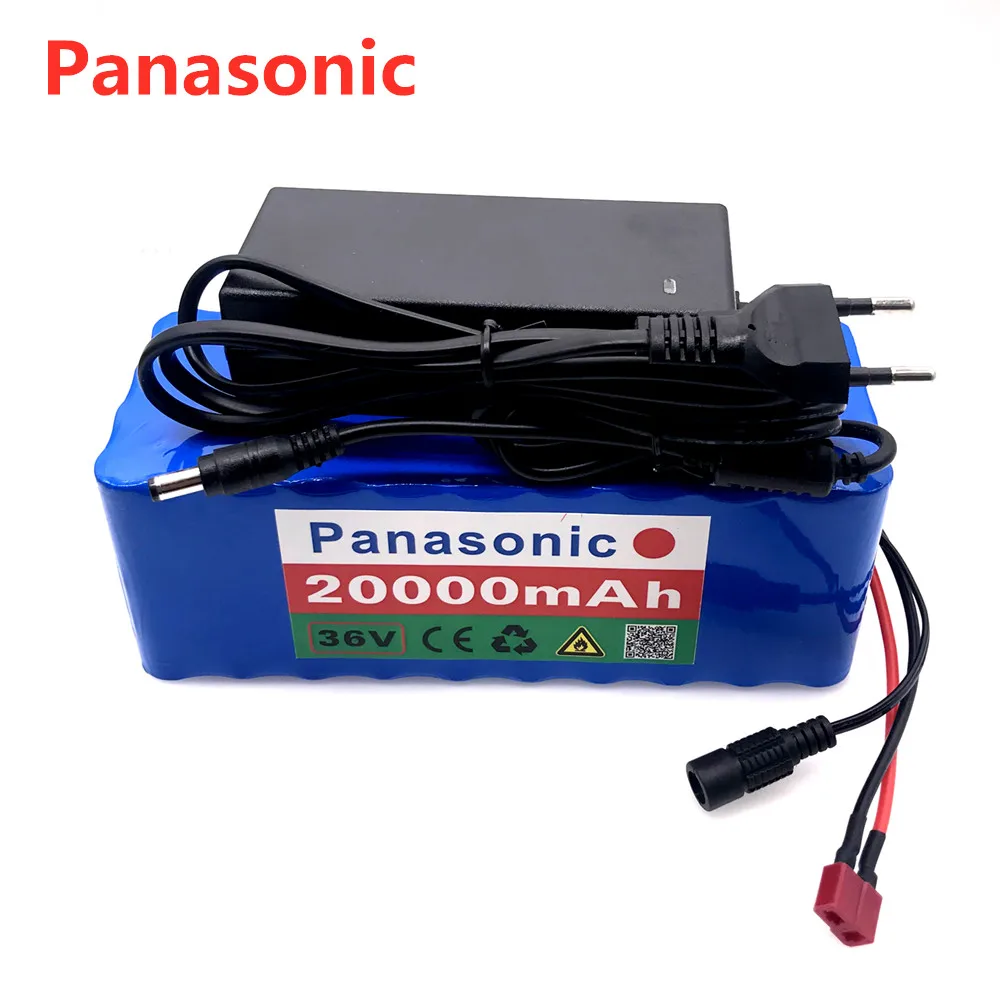 

Оригинальный аккумулятор Panasonic 36 В 10s4p 20 Ач 36 В 18650 аккумулятор 500 Вт 42 в 20000 мАч Электрический велосипед BMS + зарядное устройство