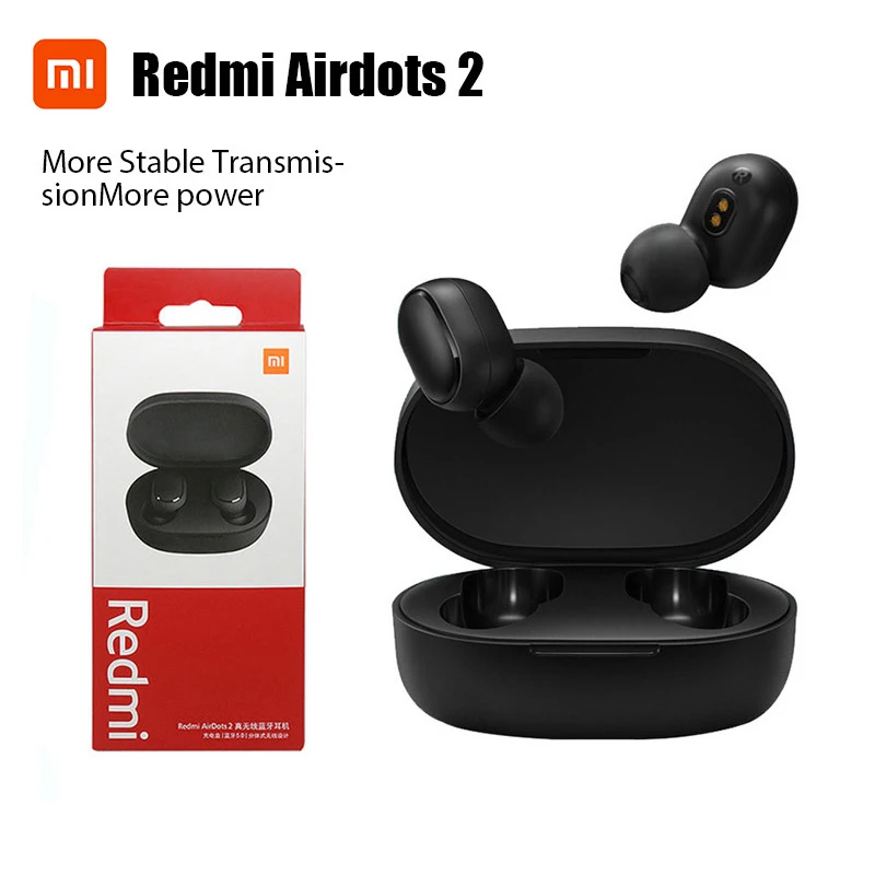 

Xiaomi Redmi AirDots 2 Wireless Headphones Bluetooth 5.0 True Wireless Stereo Wireless Earphones Windproof Sports Headphones