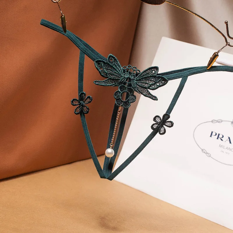 

Женские кружевные ажурные трусики-стринги Micro g, шорты, женское нижнее белье, трусы, новинка 2022