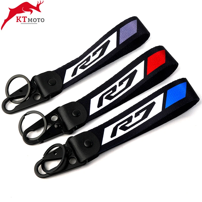 

Брелок для ключей с вышивкой для мотоциклов YAMAHA R7 YZFR7 YZF R7 R 7 2022 2021 2022 аксессуары для мотоциклов 2023
