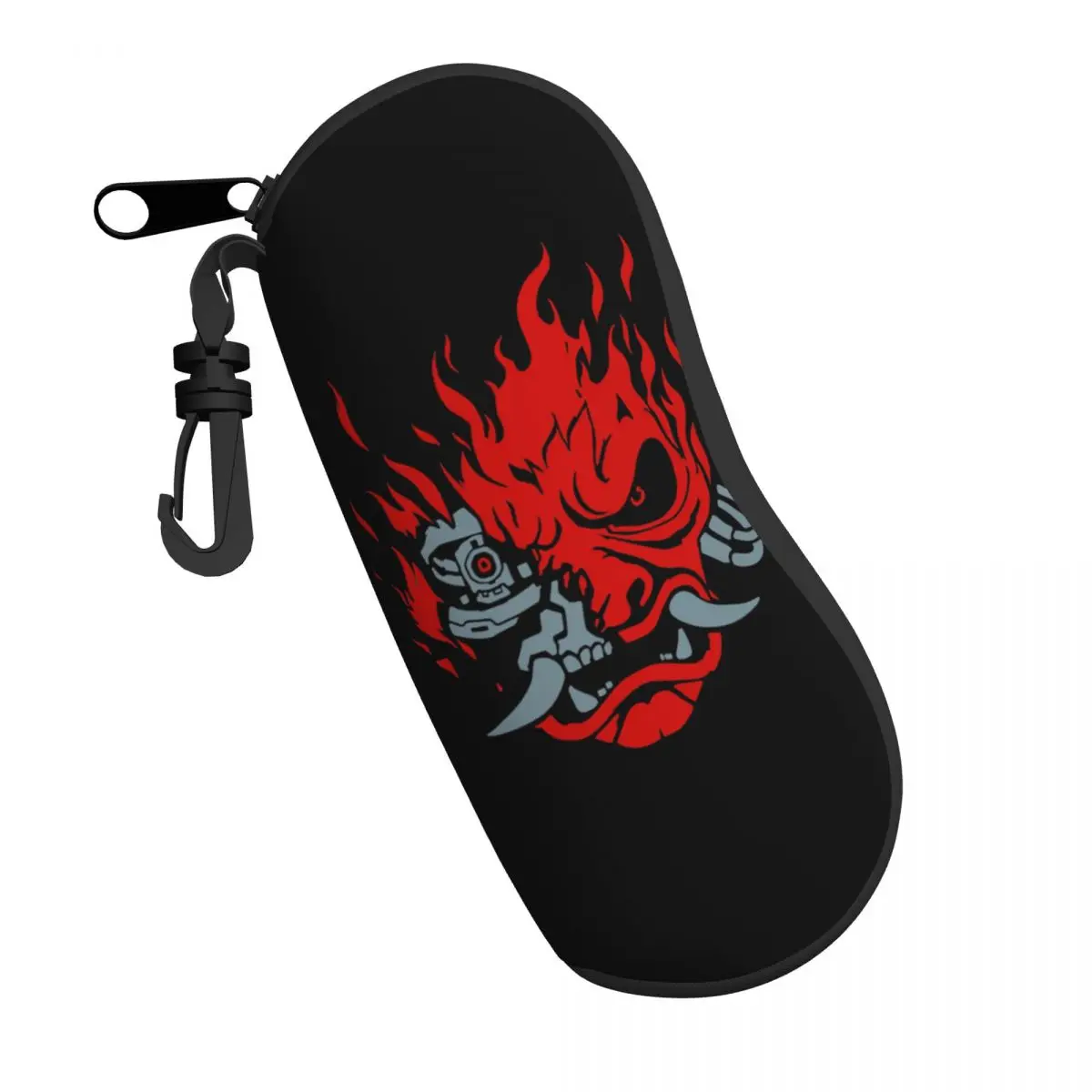 

Glasses Case Vintage Samurai Retro Japanese Gaming 2077 Art Game 9 Funny Graphic Jewelry bag Humor Graphic Eyeglasses Case