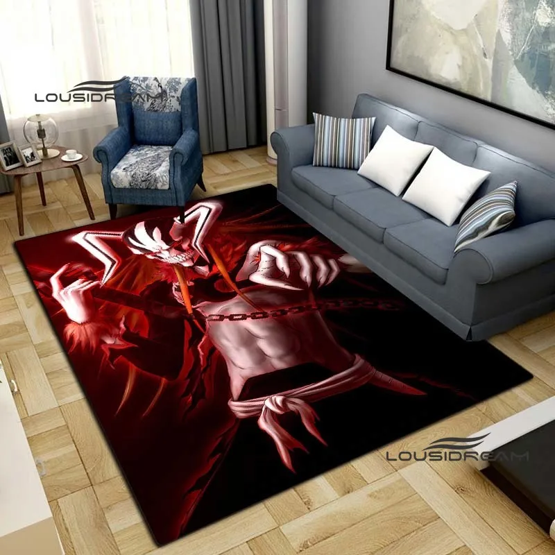 Ковры и ковер с рисунком из аниме отбеливателя Классический мультяшный мягкий