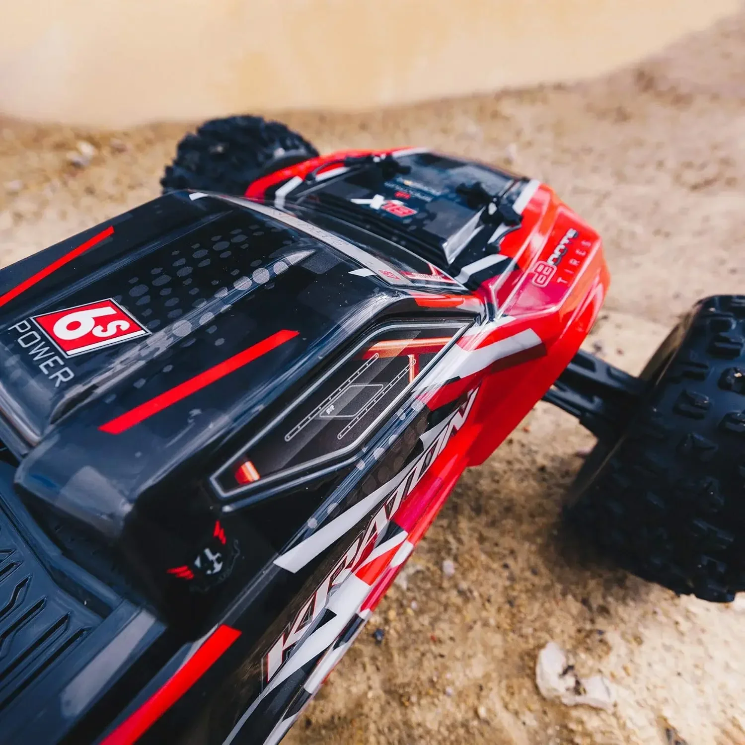 Фото Радиоуправляемый грузовик AFor ARRMA 1/8 KRATON 6S V5 4WD BLX Speed Monster RC Truck со Spektrum Firma RTR (передатчик и приемник №5