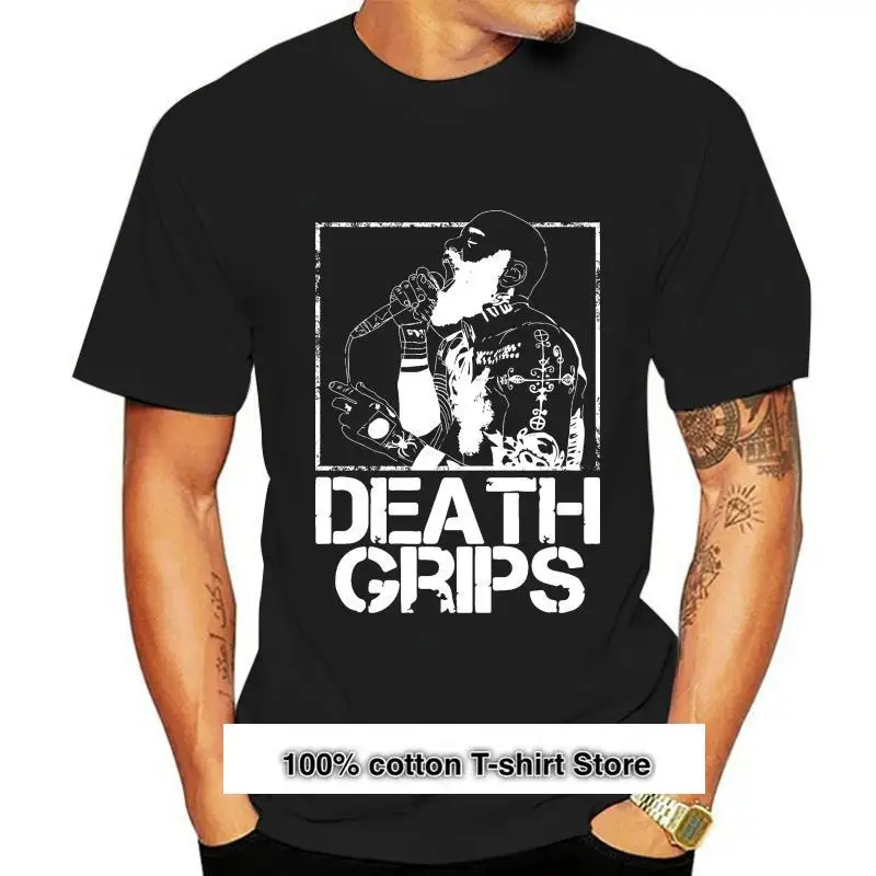 

Camiseta de Death Grips, camisa de moda, Banda Musical, Death Grips
